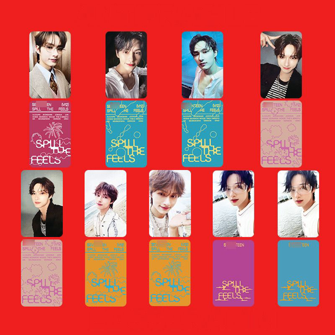 [PRE-ORDER] SEVENTEEN 'Spill The Feels' (pack of 9) unofficial photocards