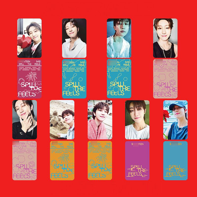 [PRE-ORDER] SEVENTEEN 'Spill The Feels' (pack of 9) unofficial photocards