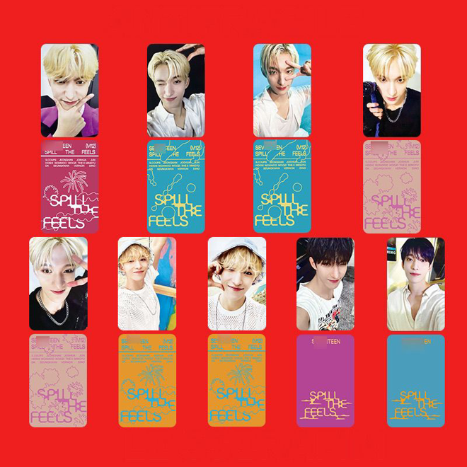[PRE-ORDER] SEVENTEEN 'Spill The Feels' (pack of 9) unofficial photocards