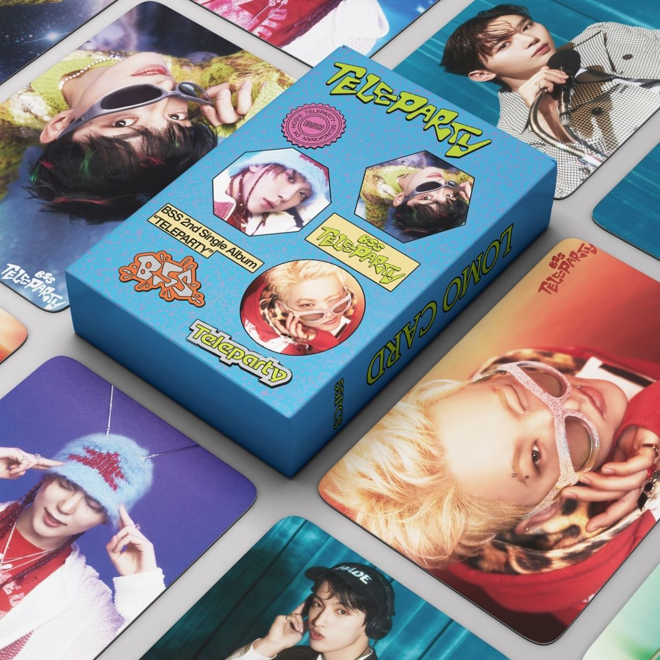 [PRE-ORDER] SEVENTEEN BSS Teleparty lomocards (55pcs)