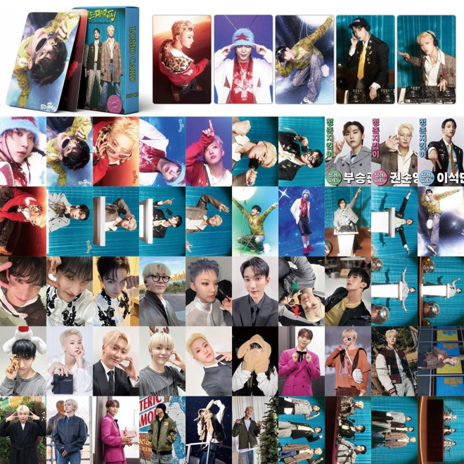[PRE-ORDER] SEVENTEEN BSS Teleparty lomocards (55pcs)