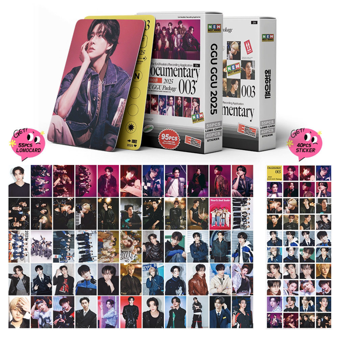 [PRE-ORDER] ENHYPEN 2025 GGU GGU Package lomocards (95pcs)