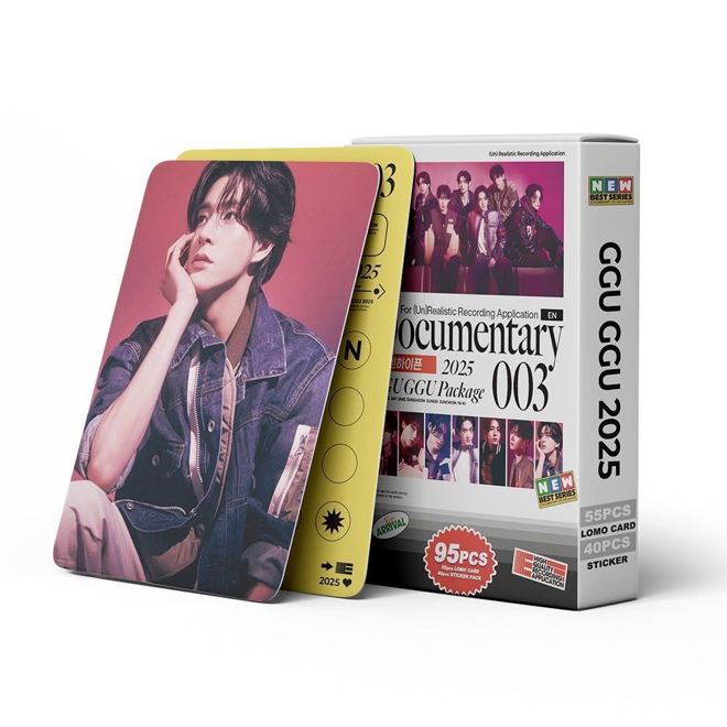 [PRE-ORDER] ENHYPEN 2025 GGU GGU Package lomocards (95pcs)