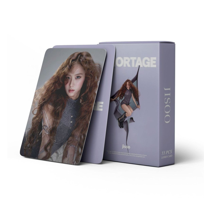 [PRE-ORDER] BLACKPINK Jisoo 'Amortage' ver. 2 lomocards (55pcs)