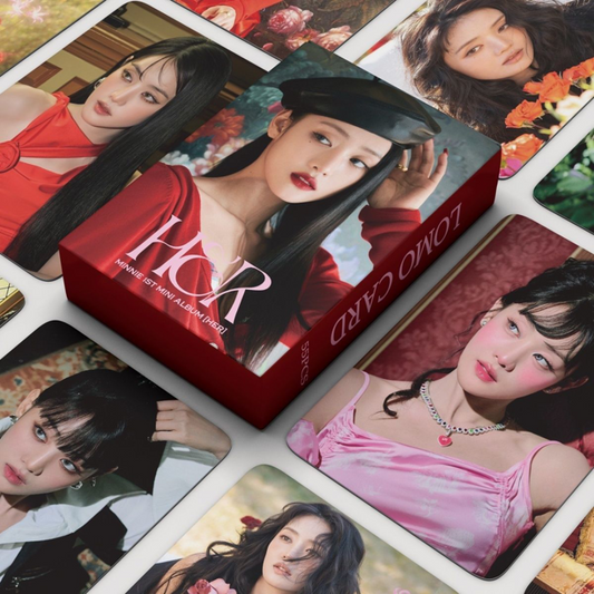 [PRE-ORDER] (G)I-DLE MINNIE 'Her' lomocards (55pcs)