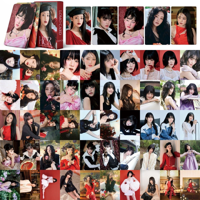 [PRE-ORDER] (G)I-DLE MINNIE 'Her' lomocards (55pcs)