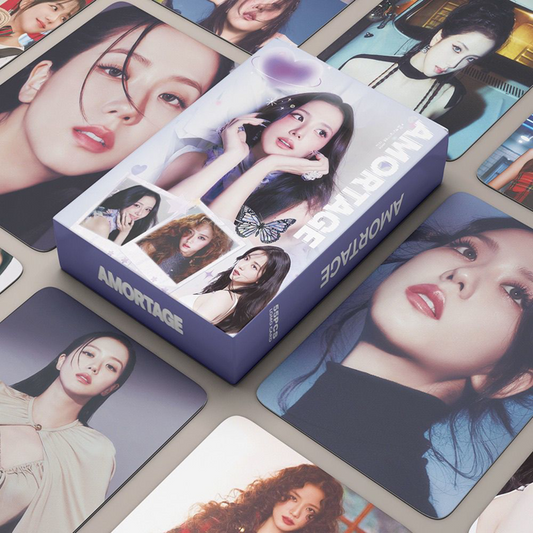 [PRE-ORDER] BLACKPINK Jisoo 'Amortage' ver. 1 lomocards (55pcs)