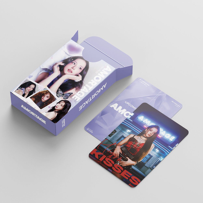 [PRE-ORDER] BLACKPINK Jisoo 'Amortage' ver. 1 lomocards (55pcs)