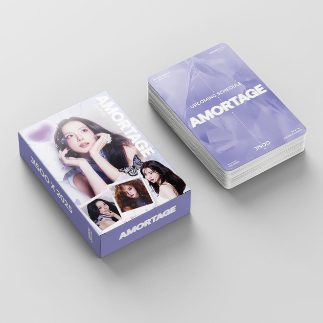 [PRE-ORDER] BLACKPINK Jisoo 'Amortage' ver. 1 lomocards (55pcs)