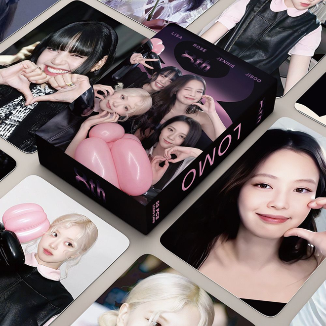 [PRE-ORDER] BLACKPINK 8th Anniversary lomocards (55pcs)