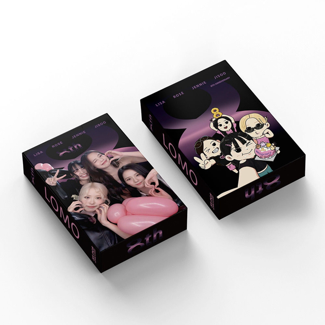 [PRE-ORDER] BLACKPINK 8th Anniversary lomocards (55pcs)