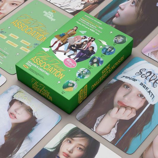 [PRE-ORDER] NEW JEANS Association lomocards (95pcs)