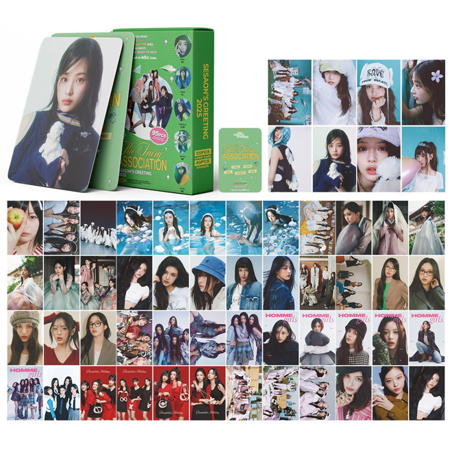 [PRE-ORDER] NEW JEANS Association lomocards (95pcs)