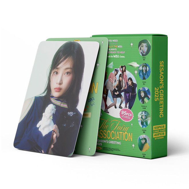 [PRE-ORDER] NEW JEANS Association lomocards (95pcs)