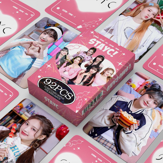 [PRE-ORDER] STAYC lomocards (92pcs)