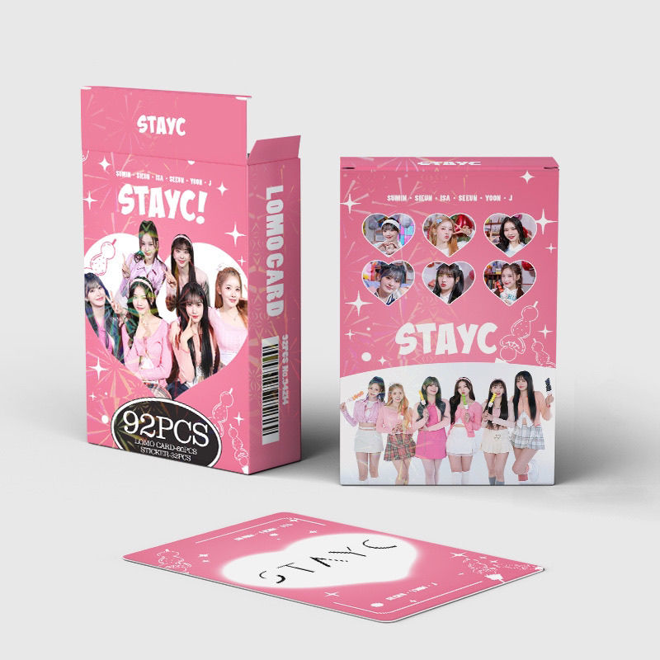 [PRE-ORDER] STAYC lomocards (92pcs)