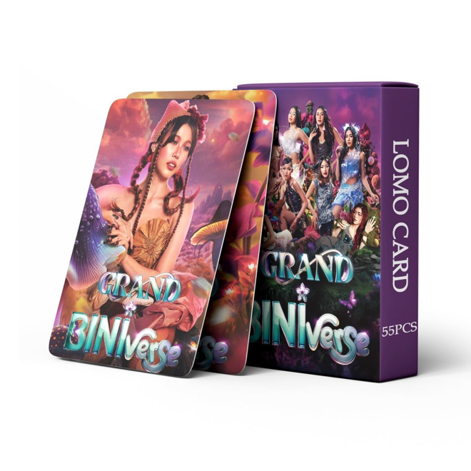 [PRE-ORDER] BINI Grand BiniVerse lomocards (55pcs)