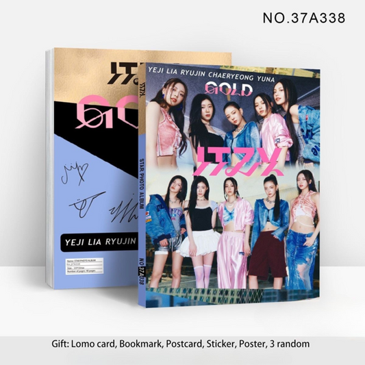 [PRE-ORDER] ITZY 'Gold' Photo Album
