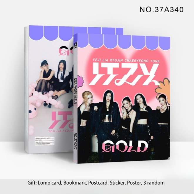 [PRE-ORDER] ITZY 'Gold' Photo Album