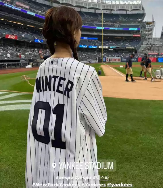 [PRE-ORDER] AESPA Yankees Baseball Jersey
