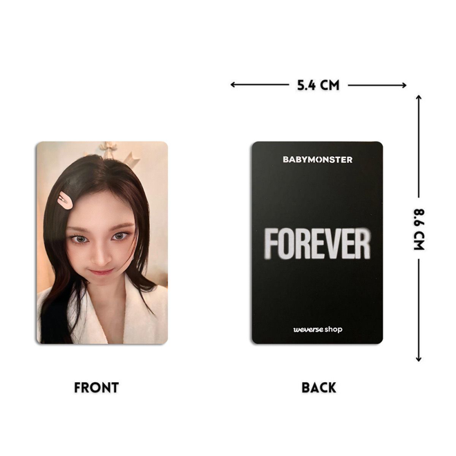 [PRE-ORDER] BABYMONSTER 'Forever' (pack of 7) unofficial photocards