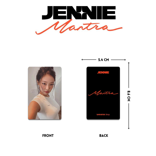 [PRE-ORDER] BLACKPINK Jennie 'Mantra' (pack of 6) unofficial photocards