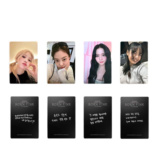[PRE-ORDER] BLACKPINK Born Pink in cinemas (pack of 8) unofficial photocards