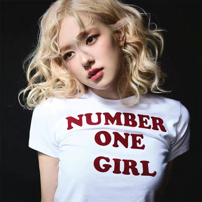 [PRE-ORDER] Blackpink Rose Number One Girl T-shirts