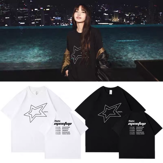 [Në Gjendje]  Blackpink LISA Fanmeeting T-shirt