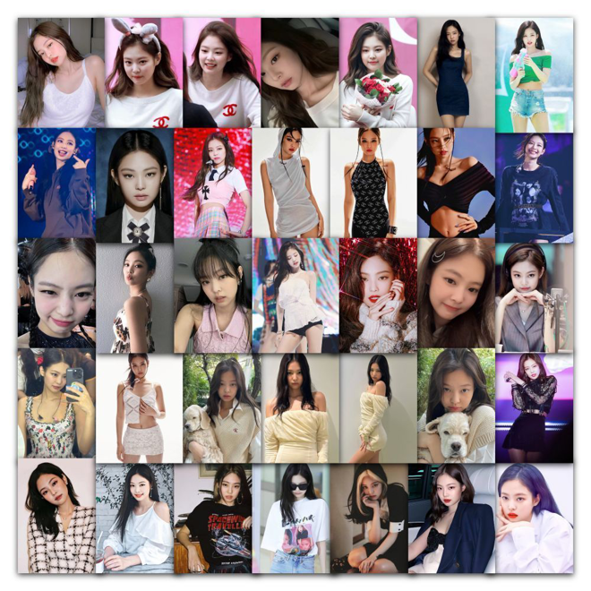 [PRE-ORDER] Blackpink Jennie Stickers (63pcs)