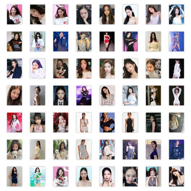 [PRE-ORDER] Blackpink Jennie Stickers (63pcs)