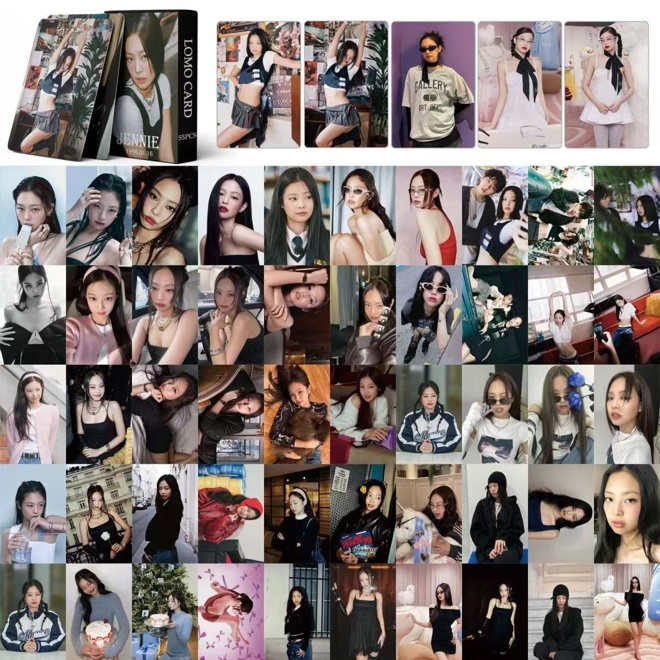 [PRE-ORDER] Jennie new lomocards (55pcs)