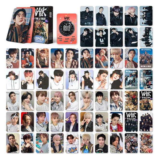 [PRE-ORDER] NCT 127 Walk On The Beat lomocards (92pcs)