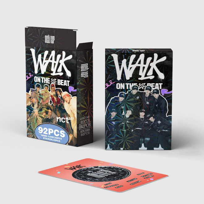 [PRE-ORDER] NCT 127 Walk On The Beat lomocards (92pcs)