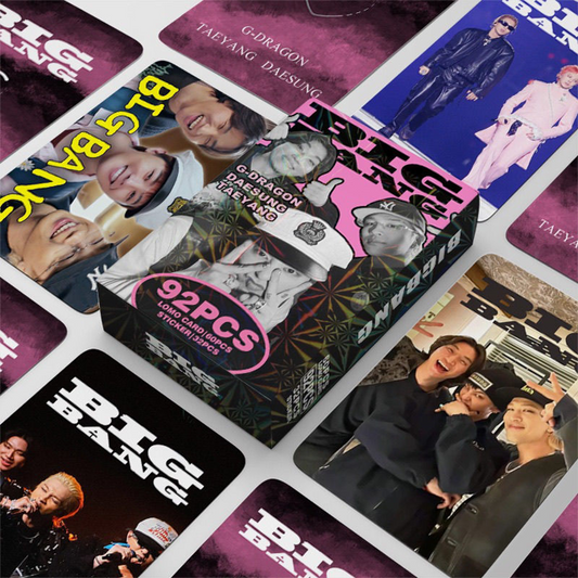 [PRE-ORDER] BIGBANG lomocards (92pcs)