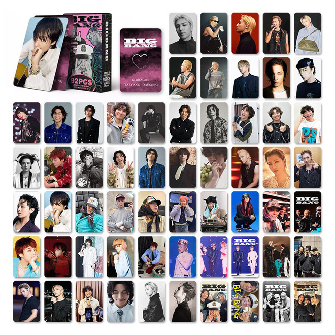[PRE-ORDER] BIGBANG lomocards (92pcs)