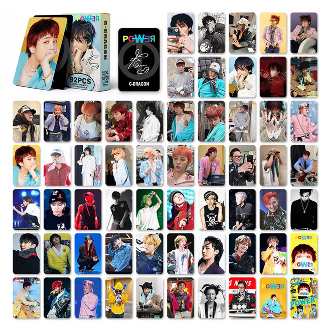 [PRE-ORDER] BIGBANG G-Dragon Lomocards (92pcs)