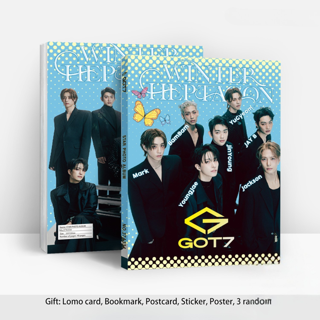 [PRE-ORDER] GOT7 comeback photo album WINTER HEPTAGON