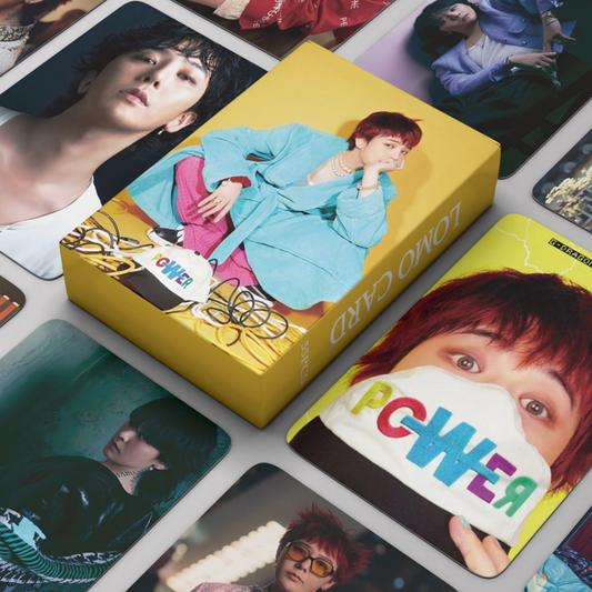 [PRE-ORDER] G-Dragon Power Lomocards (55pcs)