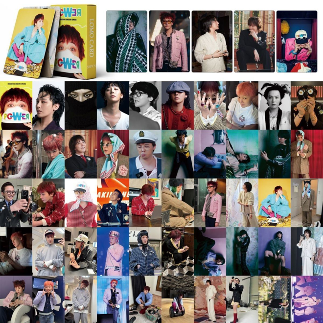 [PRE-ORDER] G-Dragon Power Lomocards (55pcs)