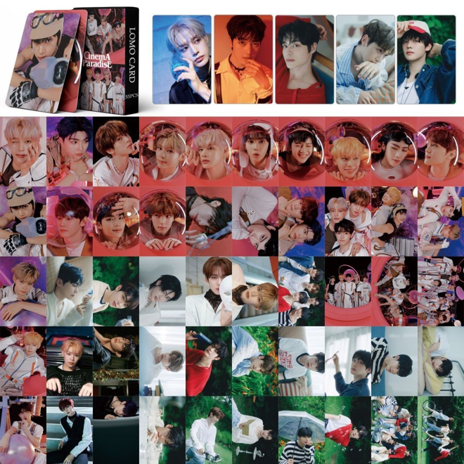 [PRE-ORDER] ZB1 Cinema Paradise lomocards (55pcs)
