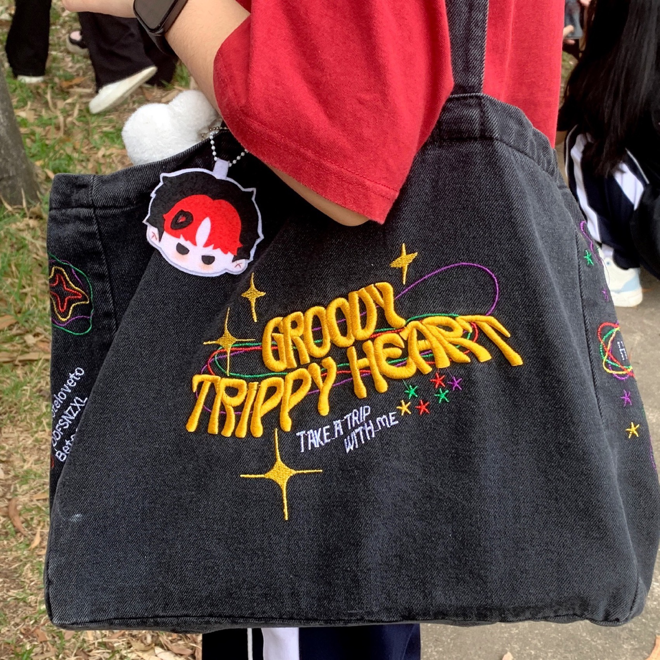 [PRE-ORDER] Retro raw denim canvas bag