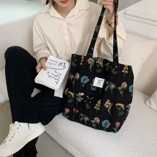 [PRE-ORDER] Floral Tote Bag
