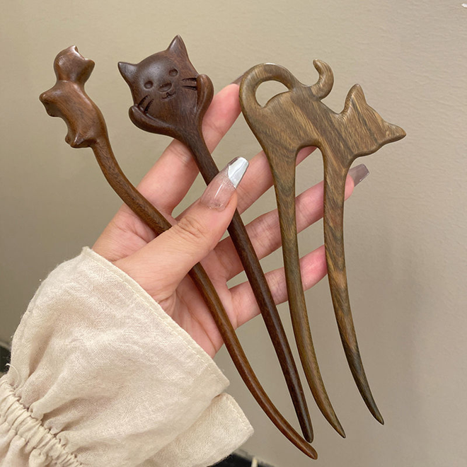 [PRE-ORDER] Asian-Style WOODEN Hair Pin