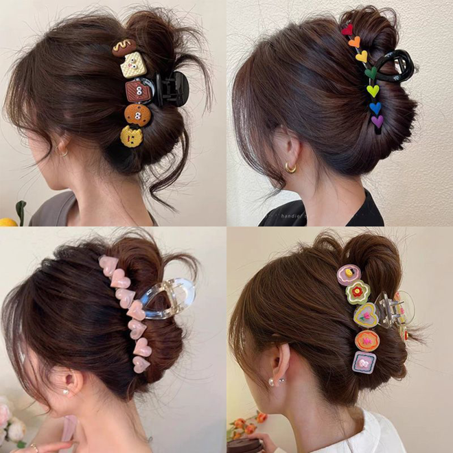 [PRE-ORDER] Korean Style Acrylic Hair Clips