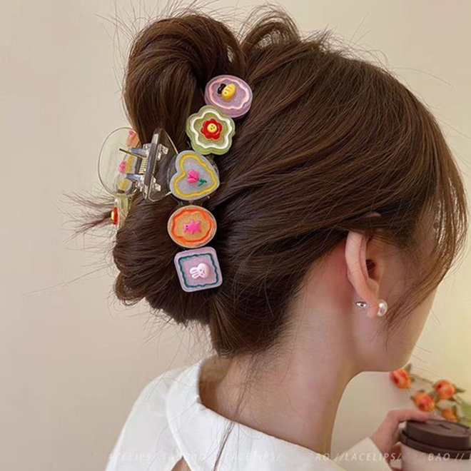 [PRE-ORDER] Korean Style Acrylic Hair Clips