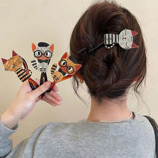 [PRE-ORDER] Korean Style Acrylic Hair Clips