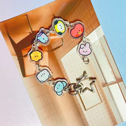 [PRE-ORDER] BT21 Phone Charm/Bag Keychain
