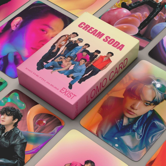 [Në Gjendje] EXO Cream Soda lomocards (55pcs)