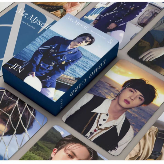 [PRE-ORDER] BTS Jin Island lomocards (55pcs)